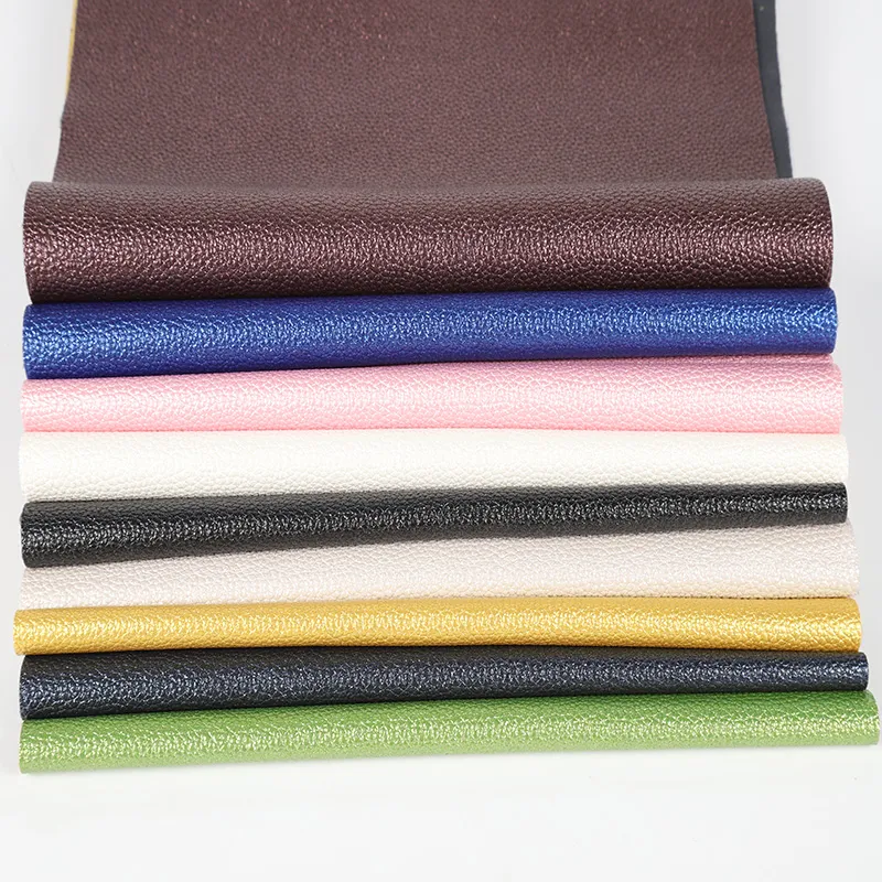 High Quality Lichee Pu Leather China Supplier Pearled Lychee Pattern Leather Faux Leather Manufactures For Bags Sofa Furniture Accessories